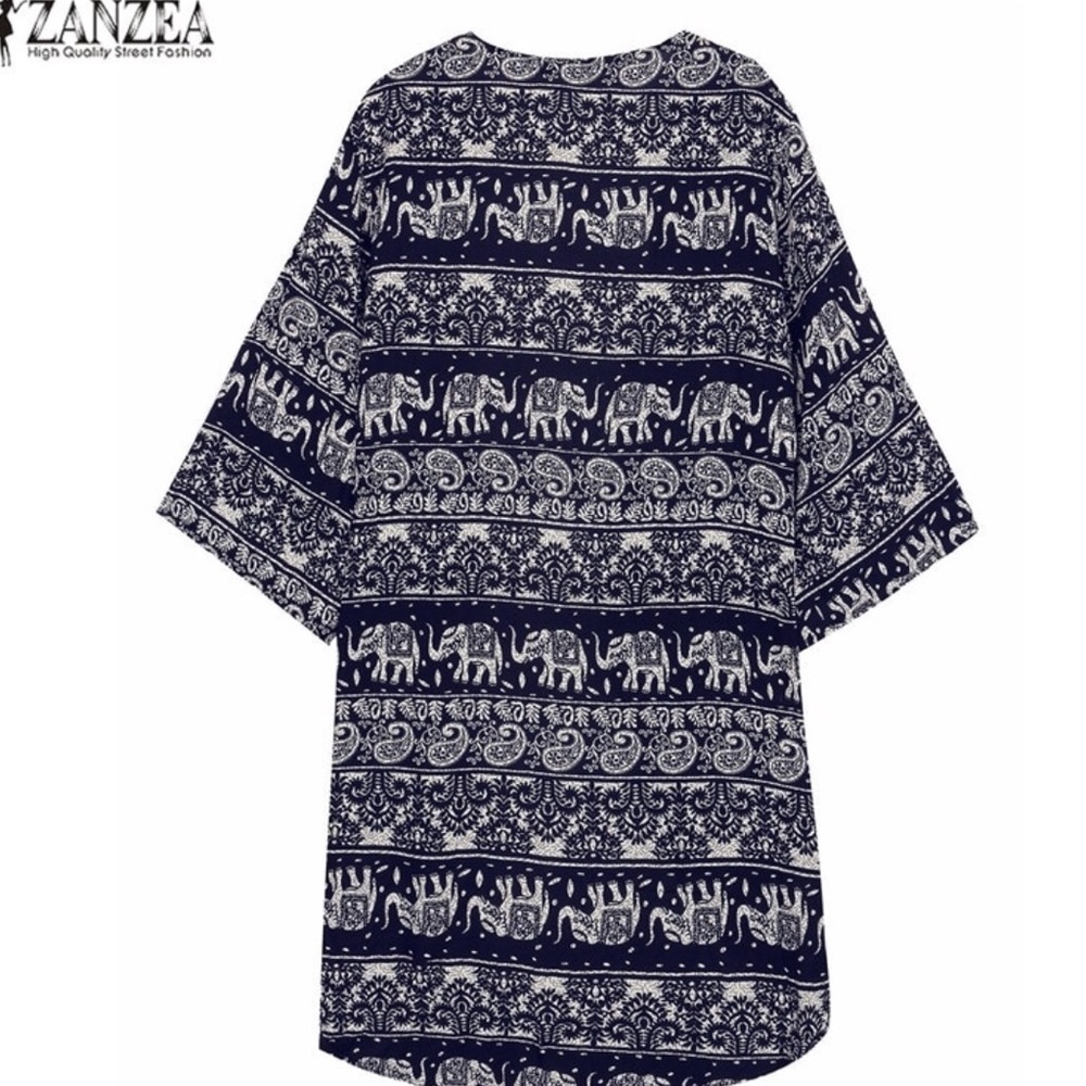 100% Cotton light weight elephant wrap - Picture 5 of 7